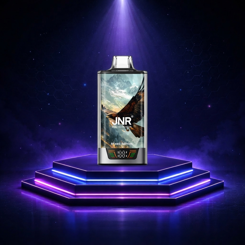 Vaper desechable JNR JNR Falcon Pro - 28K — Banana Ice, 28 000 caladas