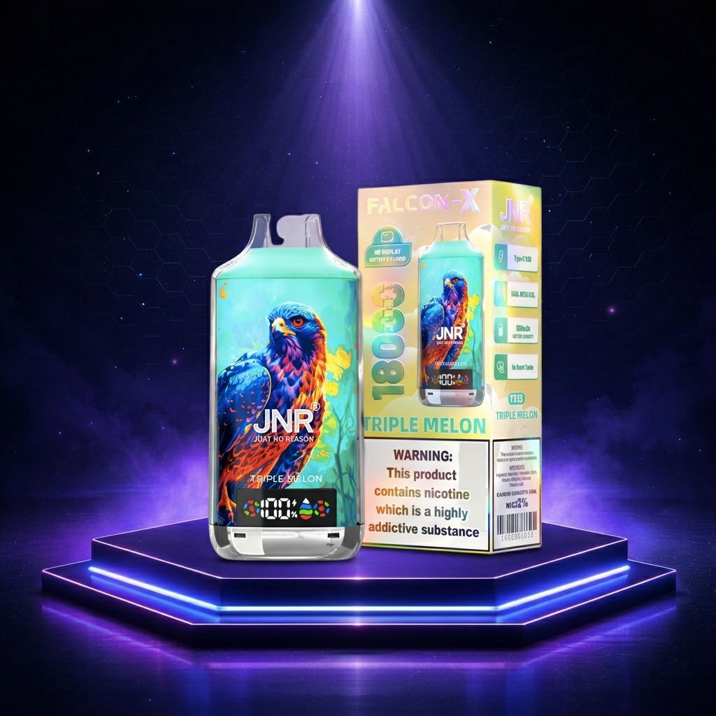 Vaper desechable JNR JNR Falcon X - 18K — Two Apple, 18 000 caladas