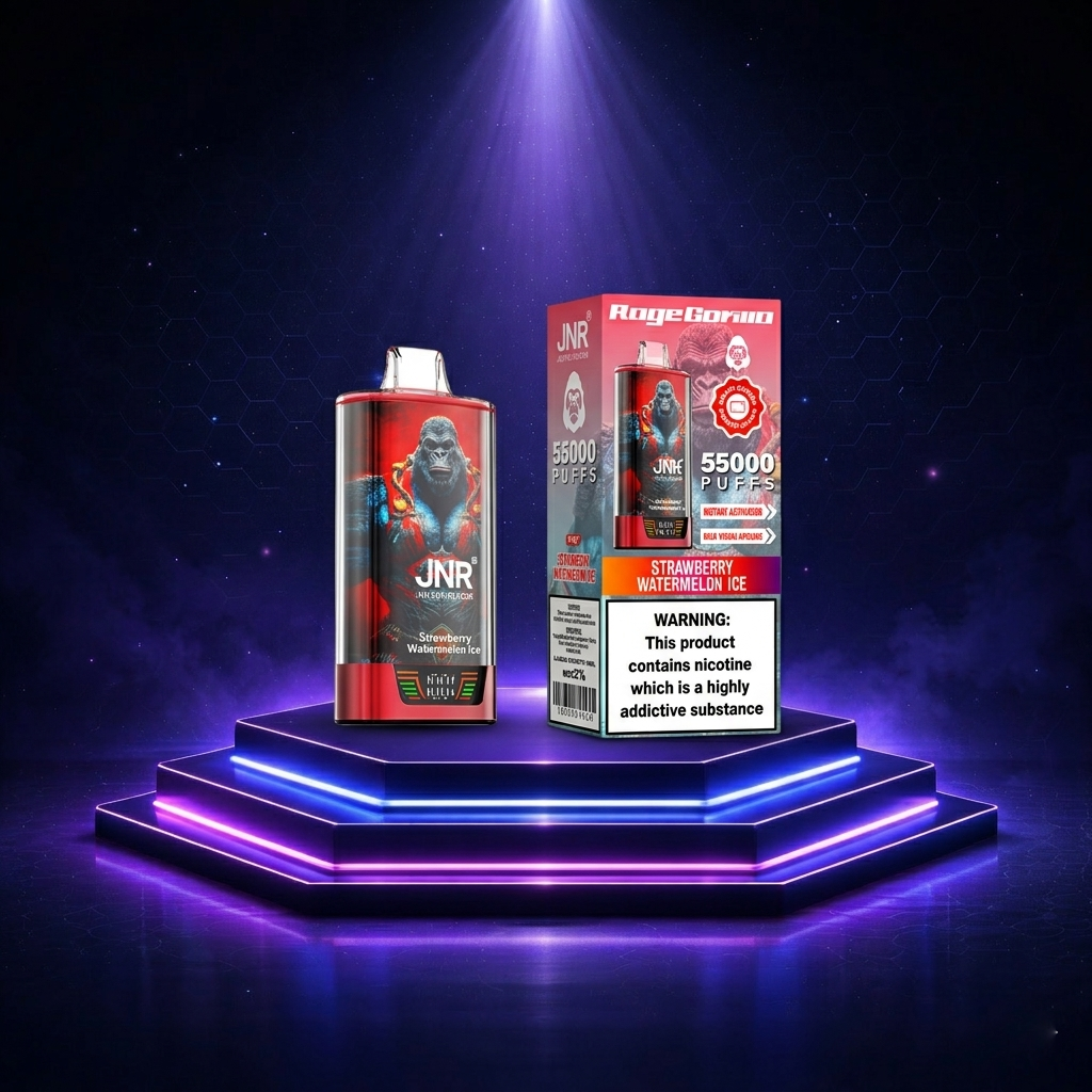 Vaper desechable JNR JNR RageGorilla - 55K — Watermelon Ice, 55 000 caladas