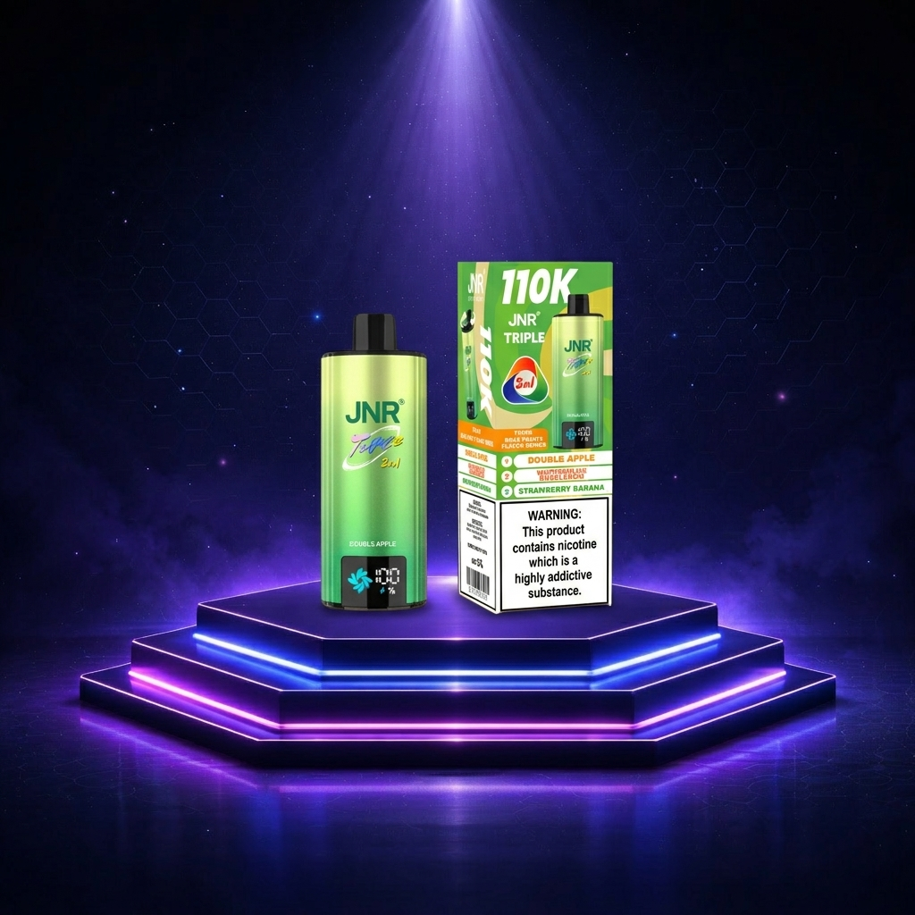 Vaper desechable JNR JNR Triple - 110K — Kiwi Watermelon Ice, 110 000 caladas